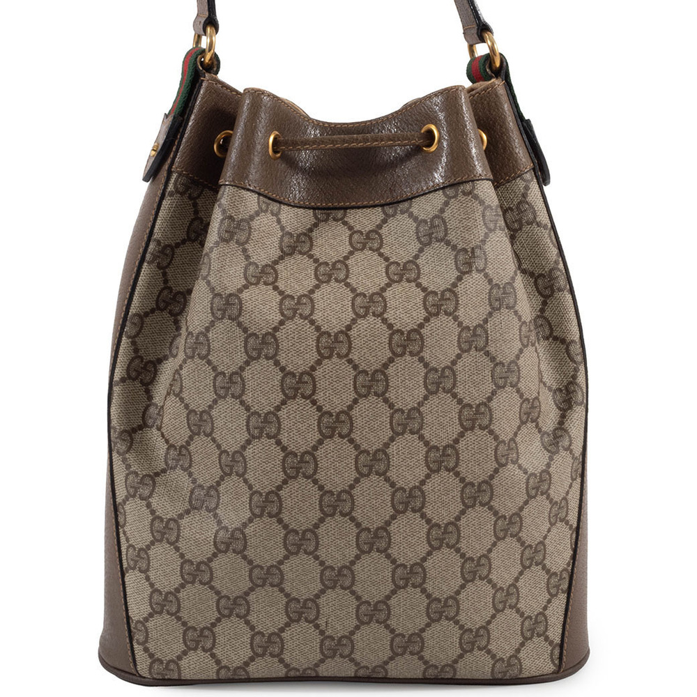 Gucci Bag Shoulder Sherry GG Supreme Drawstring - Picture 2 of 9